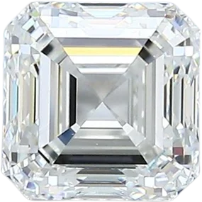 1.24 Carat I VVS2 Asscher Natural Diamond