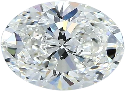 1.3 Carat G VVS1 Oval Natural Diamond