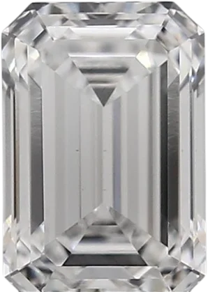 1.4 Carat D vs1 Emerald Lab Diamond