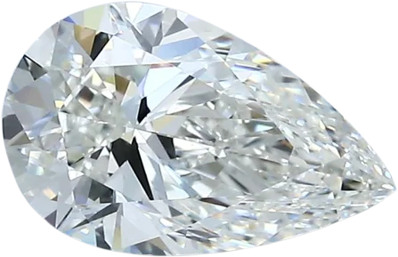 1.4 Carat I VVS2 Pear Natural Diamond