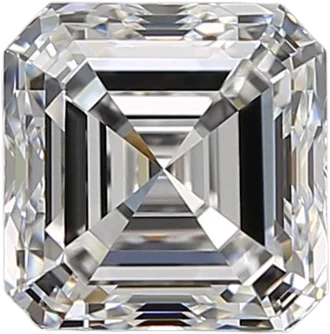 1.5 Carat E VS1 Asscher Natural Diamond