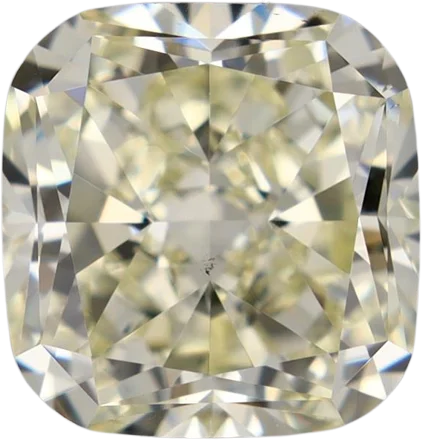 1.5 Carat U-V VS2 Cushion Natural Diamond