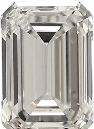 1.51 Carat F vs2 Emerald Lab Diamond