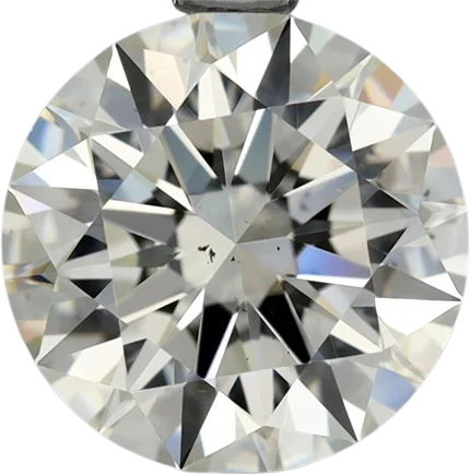 1.54 Carat L VS2 Round Natural Diamond