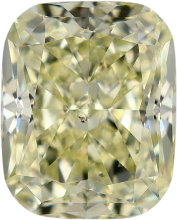 1.73 Carat Y-Z SI2 Elongated Cushion Natural Diamond