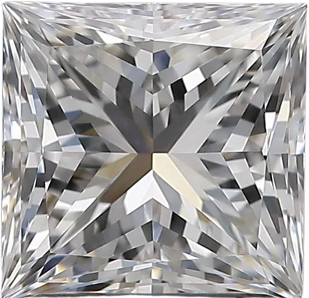 1.8 Carat F VVS1 Princess Natural Diamond