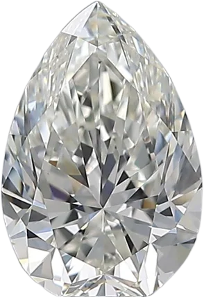 1.81 Carat I VVS2 Pear Natural Diamond