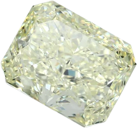 11.02 Carat FY VVS2 Radiant Natural Diamond