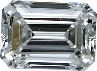 2 Carat F VVS2 Emerald Lab Diamond