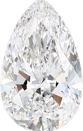 2 Carat D vs1 Pear Lab Diamond