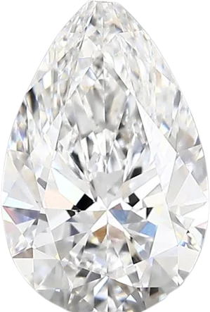 2 Carat D vvs2 Pear Lab Diamond