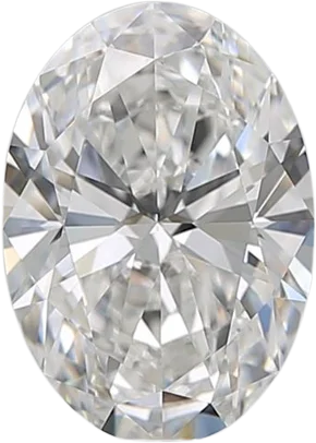 2.01 Carat E IF Oval Natural Diamond