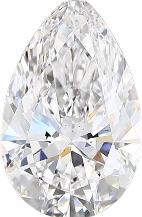 2.01 Carat D vs1 Pear Lab Diamond