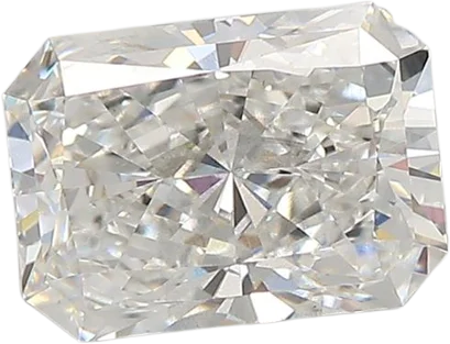 2.01 Carat F si1 Radiant Lab Diamond