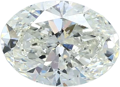 2.02 Carat K SI2 Oval Natural Diamond