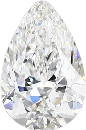 2.02 Carat E vvs2 Pear Lab Diamond