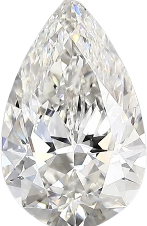 2.02 Carat F vvs2 Pear Lab Diamond