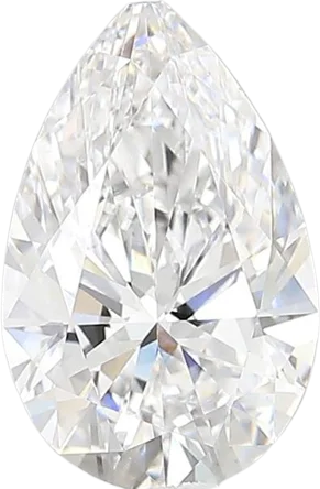 2.03 Carat D vs1 Pear Lab Diamond