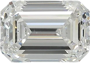 2.07 Carat F VS1 Emerald Lab Diamond