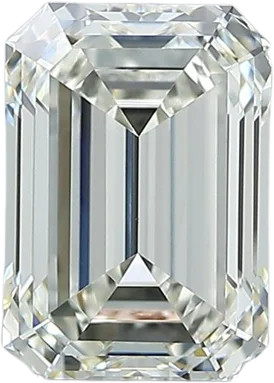 2.08 Carat H VVS1 Emerald Lab Diamond