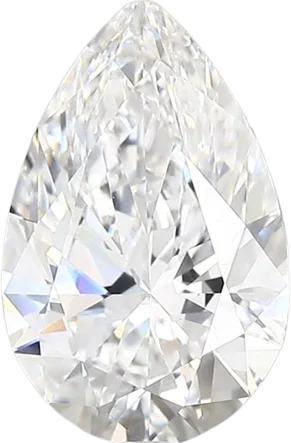 2.08 Carat D vvs2 Pear Lab Diamond