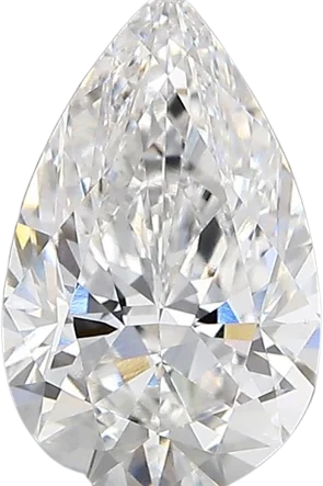 2.08 Carat E vvs2 Pear Lab Diamond