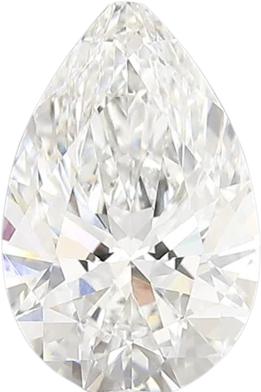 2.1 Carat E vvs2 Pear Lab Diamond