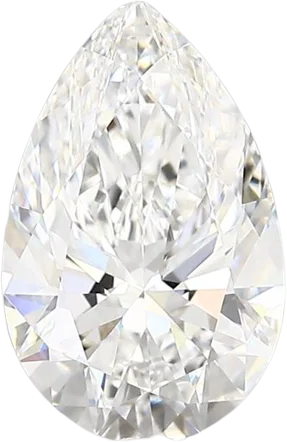 2.1 Carat E vvs2 Pear Lab Diamond