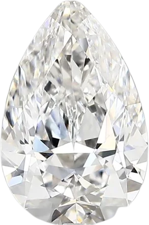 2.1 Carat E vvs2 Pear Lab Diamond