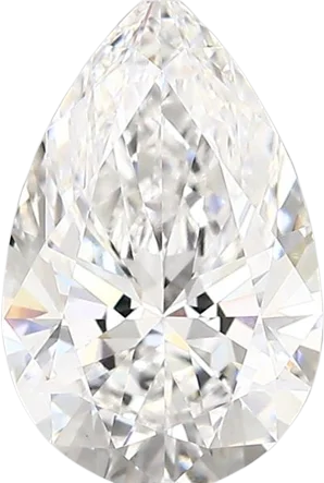 2.12 Carat D vs1 Pear Lab Diamond