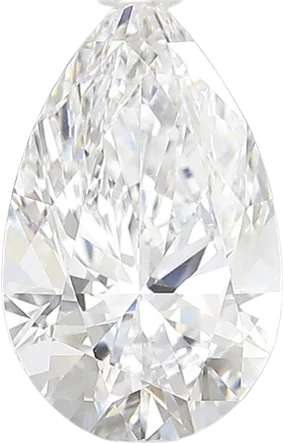 2.13 Carat D vvs2 Pear Lab Diamond