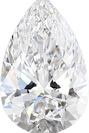 2.13 Carat D vvs2 Pear Lab Diamond