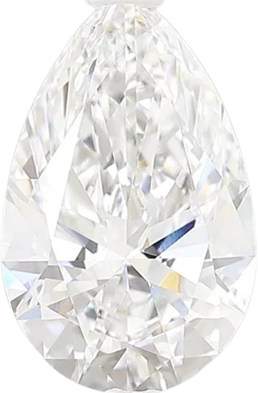 2.13 Carat E vvs2 Pear Lab Diamond