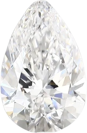 2.14 Carat D vvs2 Pear Lab Diamond