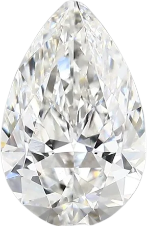 2.16 Carat E vvs2 Pear Lab Diamond