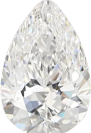 2.17 Carat D vs1 Pear Lab Diamond