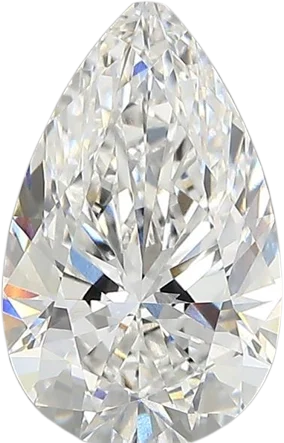 2.18 Carat E vvs2 Pear Lab Diamond