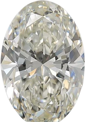 2.2 Carat K VVS2 Oval Natural Diamond