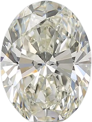 2.21 Carat K VVS2 Oval Natural Diamond