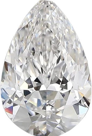 2.21 Carat D vs1 Pear Lab Diamond