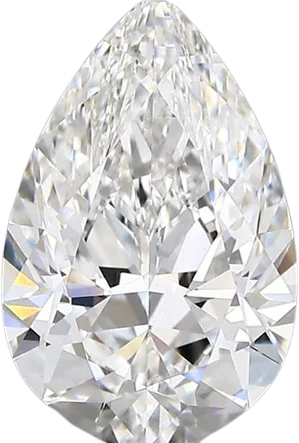 2.25 Carat E vvs2 Pear Lab Diamond