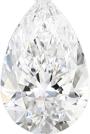 2.31 Carat D vs1 Pear Lab Diamond