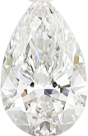 2.31 Carat E vvs2 Pear Lab Diamond