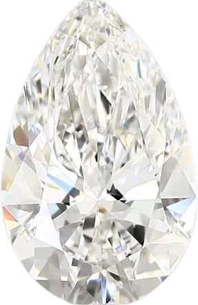 2.31 Carat E vvs2 Pear Lab Diamond