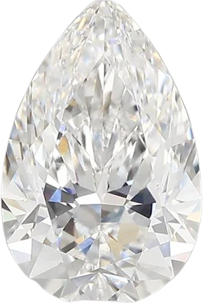 2.34 Carat D vvs2 Pear Lab Diamond