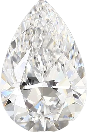 2.34 Carat D vvs2 Pear Lab Diamond