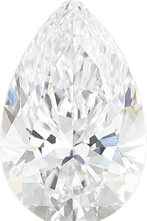 2.36 Carat D vvs2 Pear Lab Diamond