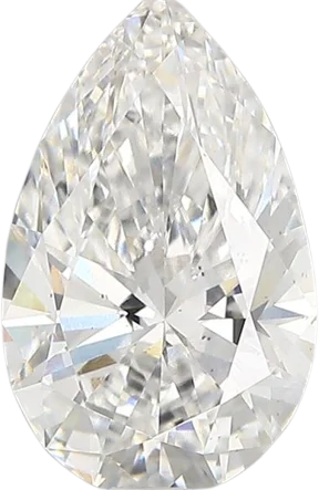 2.37 Carat D si1 Pear Lab Diamond