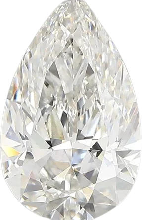 2.37 Carat F vvs2 Pear Lab Diamond