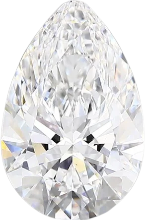 2.39 Carat D vs1 Pear Lab Diamond